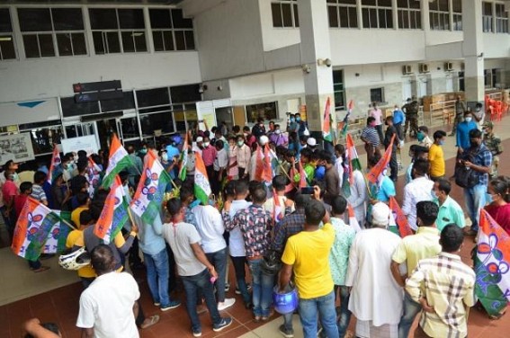 All India Trinamool Congress leaders in Tripura in a 3-day-visit : Abhishek Banerjee likely to Arrive Tomorrow All India Trinamool Congress leaders in Tripura in a 3-day-visit : Abhishek Banerjee likely to Arrive Tomorrow